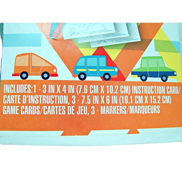 Fun-Tym Unisex Kids On The Move Road Game License Plate Travel Game Lot Of 2 - Picture 6 of 8